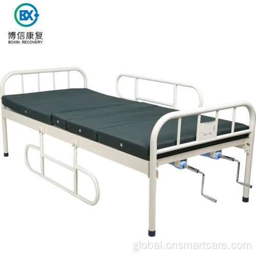Medical Equipments Hospital 3 Functions Manual Hospital Bed With 2 Crank Factory